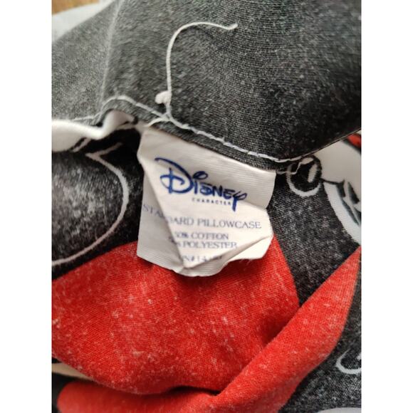 Disney Mickey Mouse Pillow Case Double Sided VTG 90s Kidcore Nostalgia Graphic - Picture 6 of 7